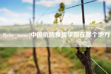 临汾中国消防救援学院在那个地方