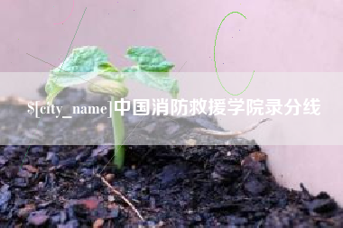 临汾中国消防救援学院录分线