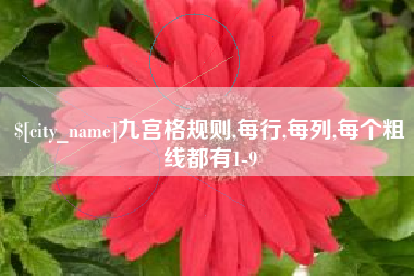 临汾九宫格规则,每行,每列,每个粗线都有1-9