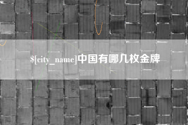 临汾中国有哪几枚金牌