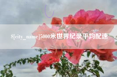 临汾5000米世界纪录平均配速