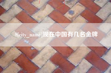 临汾现在中国有几名金牌