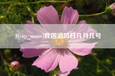 临汾我国消防日几月几号
