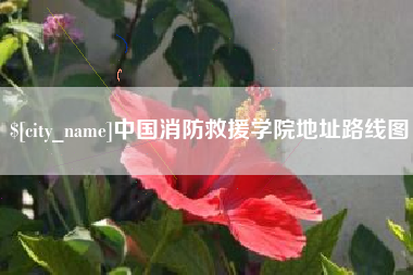 临汾中国消防救援学院地址路线图