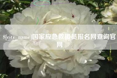 临汾国家应急救援员报名网查询官网