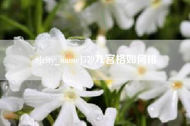 临汾579九宫格如何排