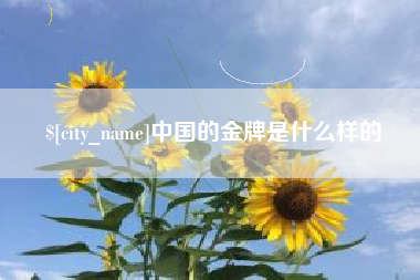 临汾中国的金牌是什么样的