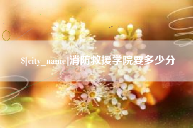 临汾消防救援学院要多少分